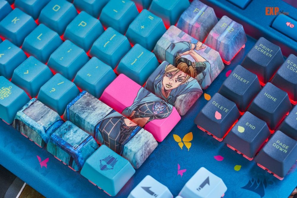 jo厨狂喜美商海盗船xjojo的奇妙冒险石之海联名键盘鼠标图赏