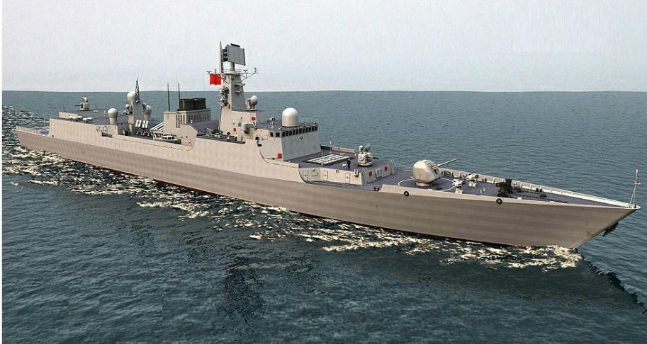 广州舰改装完毕,没有相控阵雷达也没有hq-9,又是一艘大号054a?