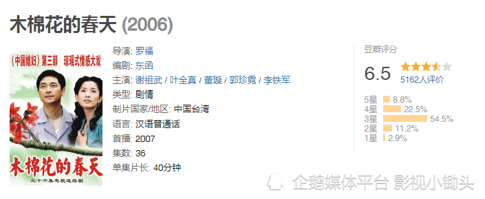 民国苦情剧五部曲 哑巴新娘 木棉花的春天 一部比一部虐 腾讯新闻