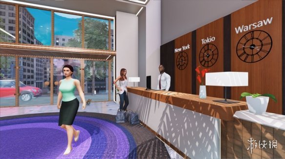 经营模拟新游《酒店模拟器》发表!预计2024年初发售