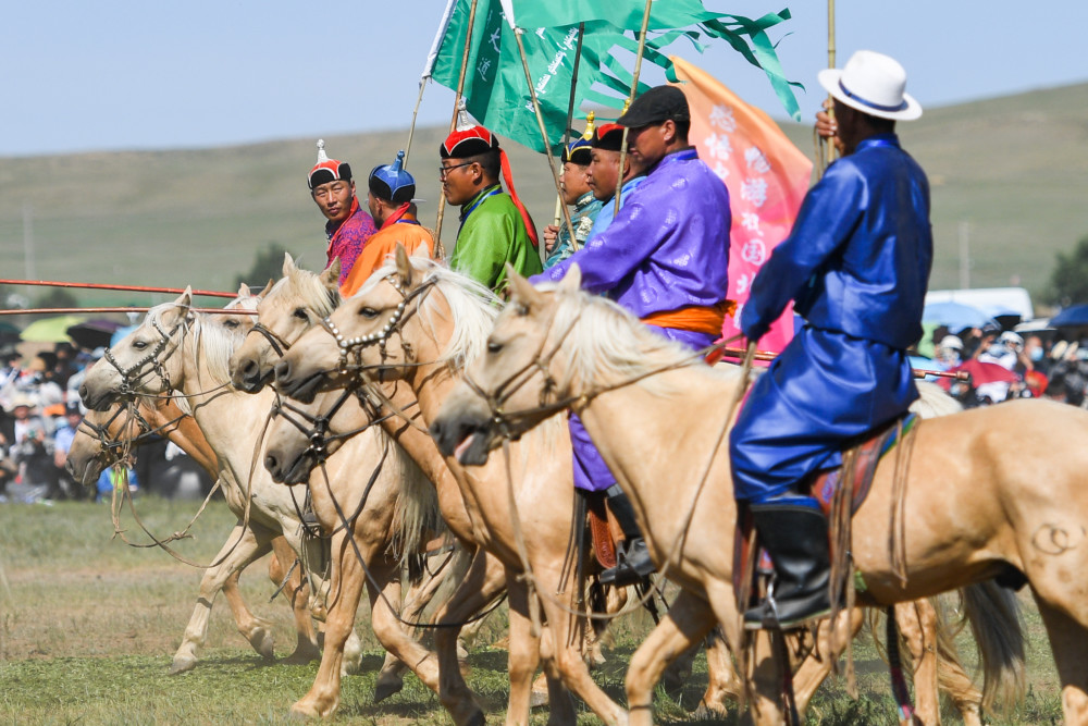 新华全媒内蒙古旅游那达慕大会开幕