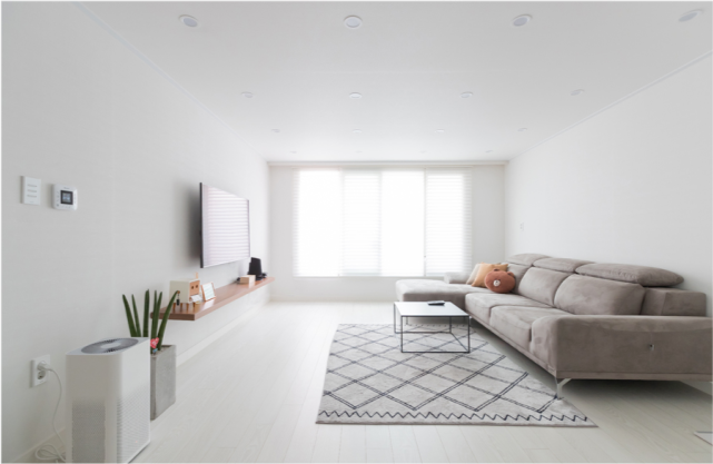 100㎡简装,全屋刷白墙,买点家具就能住,简单舒适