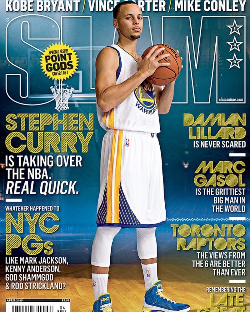 组图:库里历年《slam》杂志封面_腾讯新闻