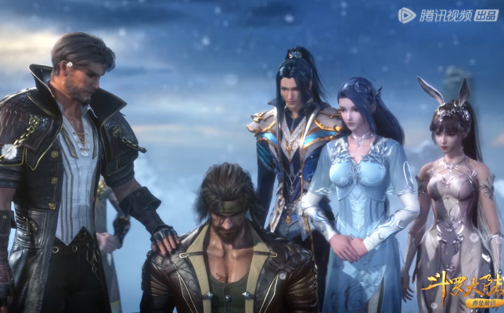 斗罗大陆:星湖小舞绝美登场,手持花伞无比清纯,大明和二明为小舞庆生!