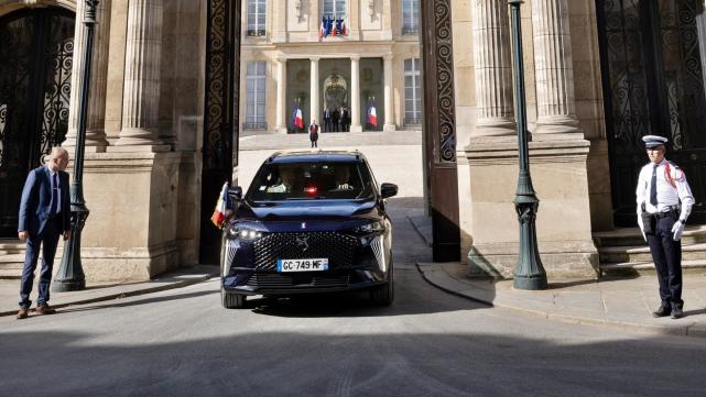 法国总统座驾再次迎来更新,中期改款ds 7爱丽舍实拍图发布