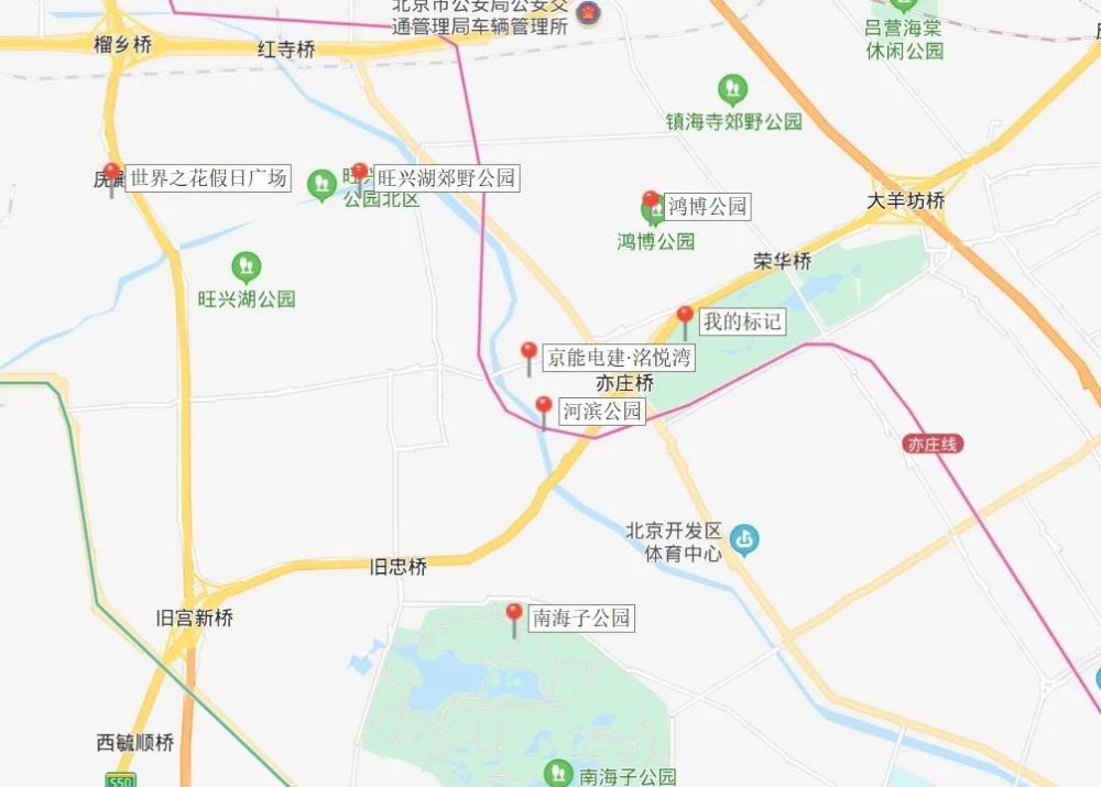 北京大兴京能电建洺悦湾在旧宫地铁站东侧,距离