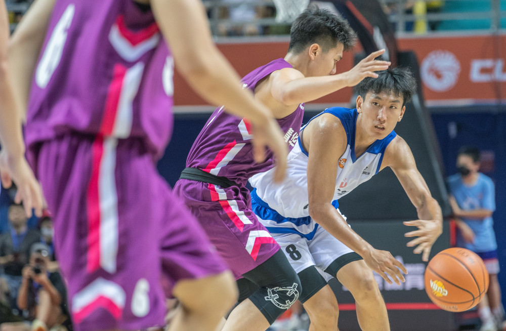 体育篮球cuba半决赛宁波大学对阵清华大学