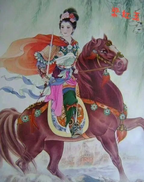 中国历史上著名的十大女将