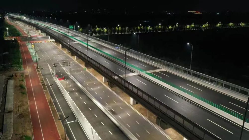 今日凌晨淄博快速路这两路段正式通车