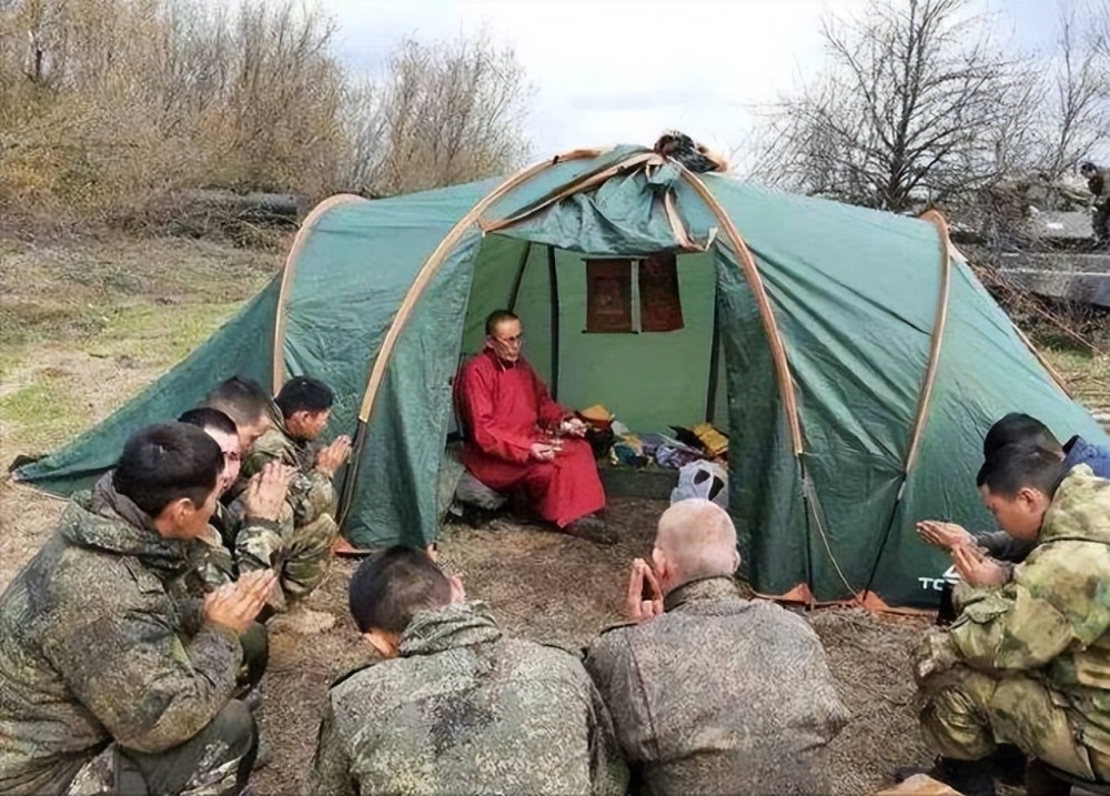 俄軍中的卡爾梅克人為戰鬥民族戰鬥的黃種人