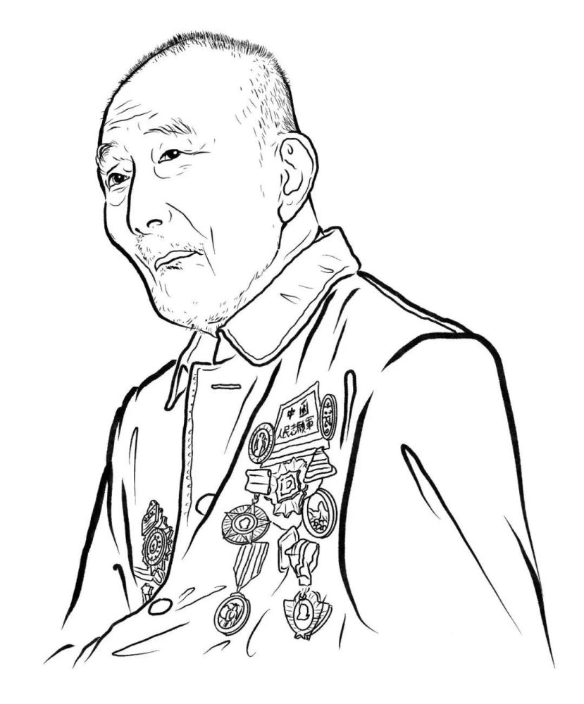 孙景坤,"七一勋章"获得者 (制图:张寒)"父亲的荣誉来自党和人民的培养