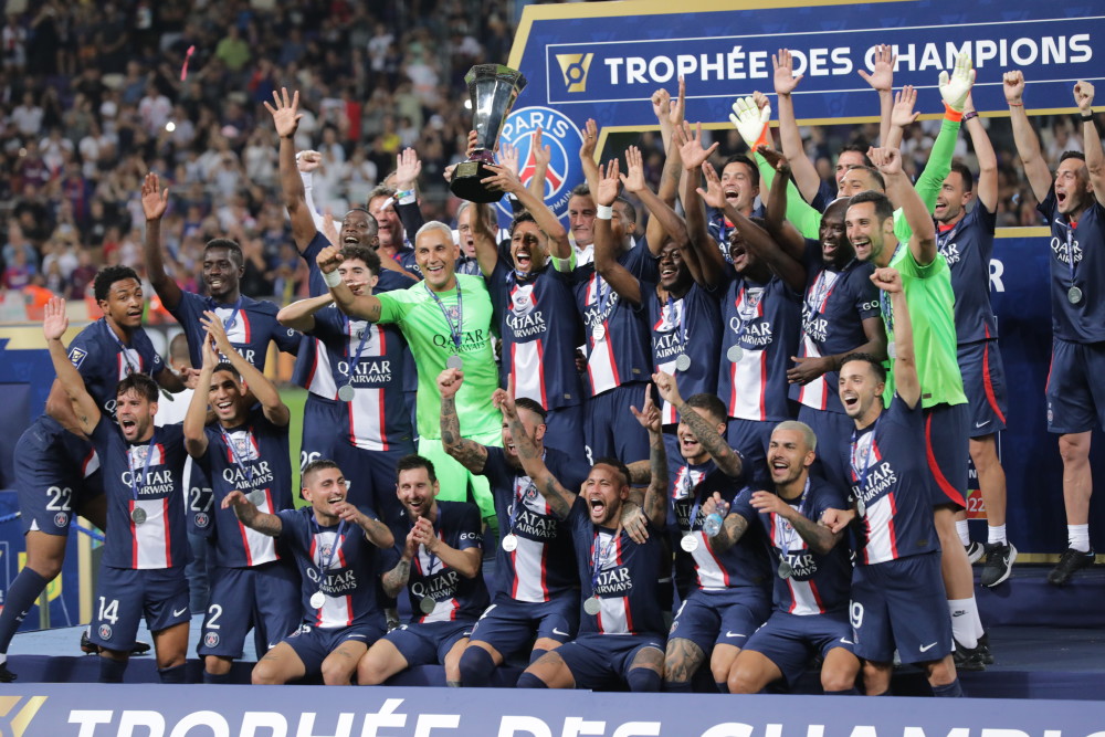 外代二线足球法国超级杯巴黎圣日耳曼夺冠
