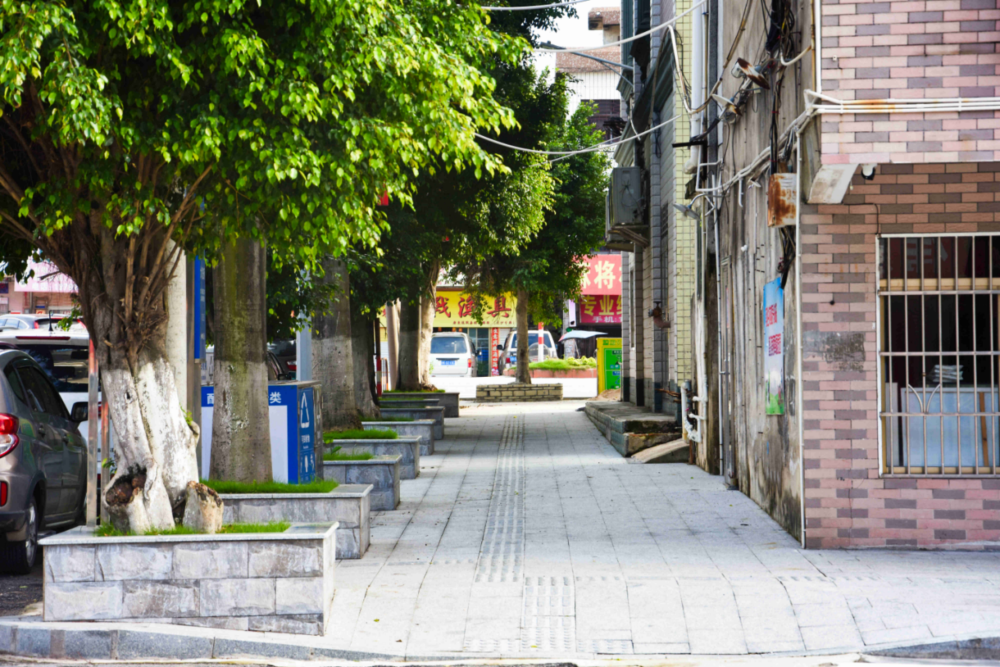 推动圩镇面貌增颜值推动镇容镇貌提升是四会市大沙镇今年实施乡村振兴