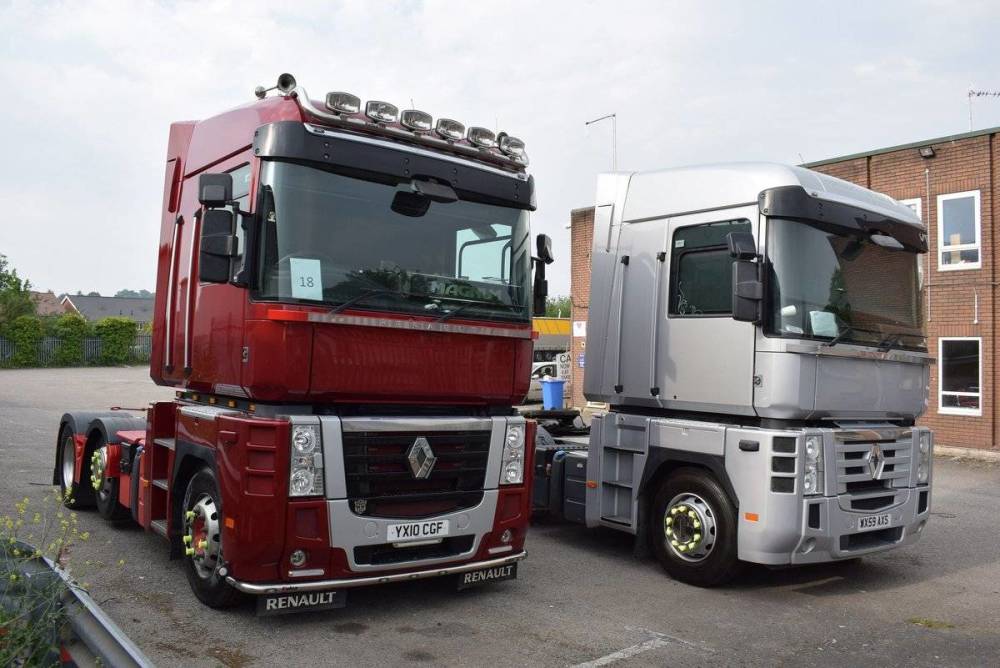 6,renault magnum(雷诺马格农),作为一台现代化的牵引车,雷诺马格农在