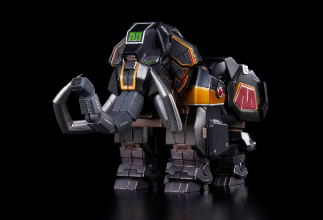 美版恐龙战队:魔改版超霸气大兽神麦克佐德 追加翅膀和翼龙翅膀