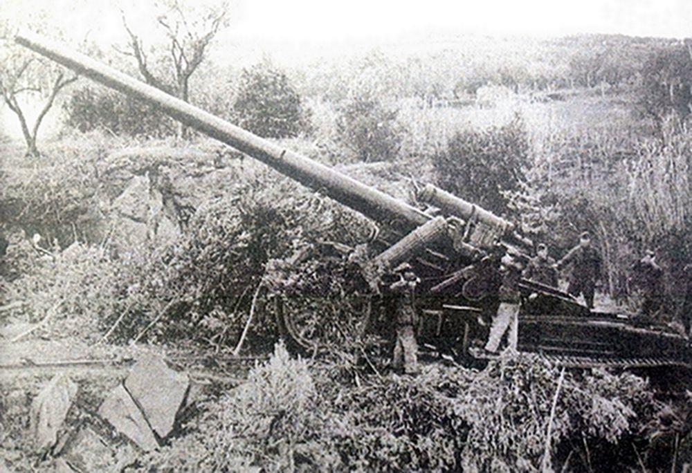 二战德国火炮之170mmk18型加农炮