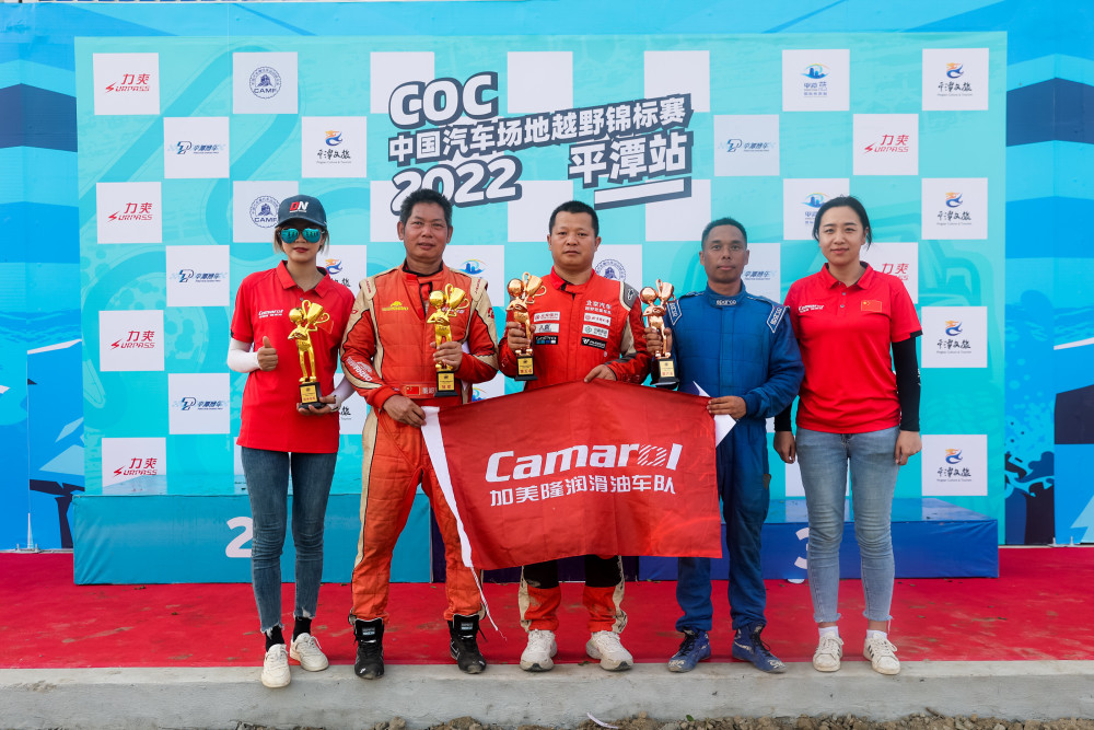 2022coc平潭站落幕加美隆润滑油白云车队勇夺双冠