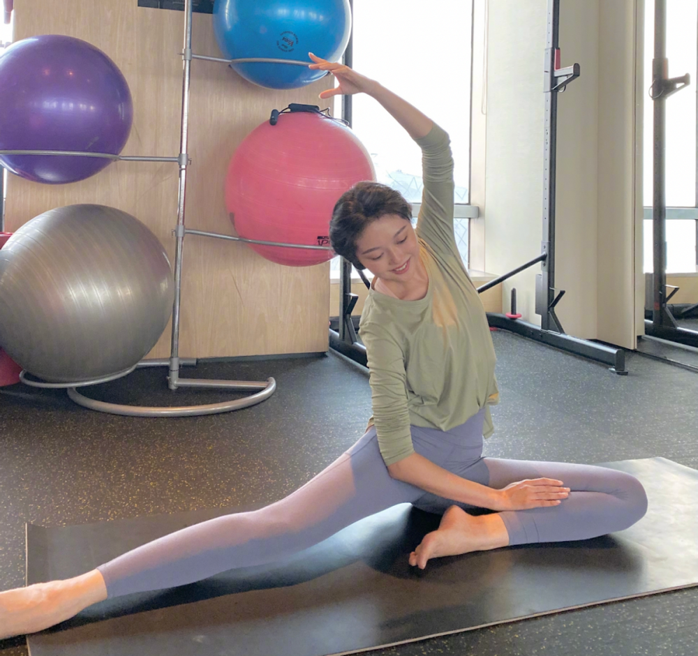 晚晚的好身材与她的长期坚持锻炼是脱不开关系的,晚晚很少在社交平台