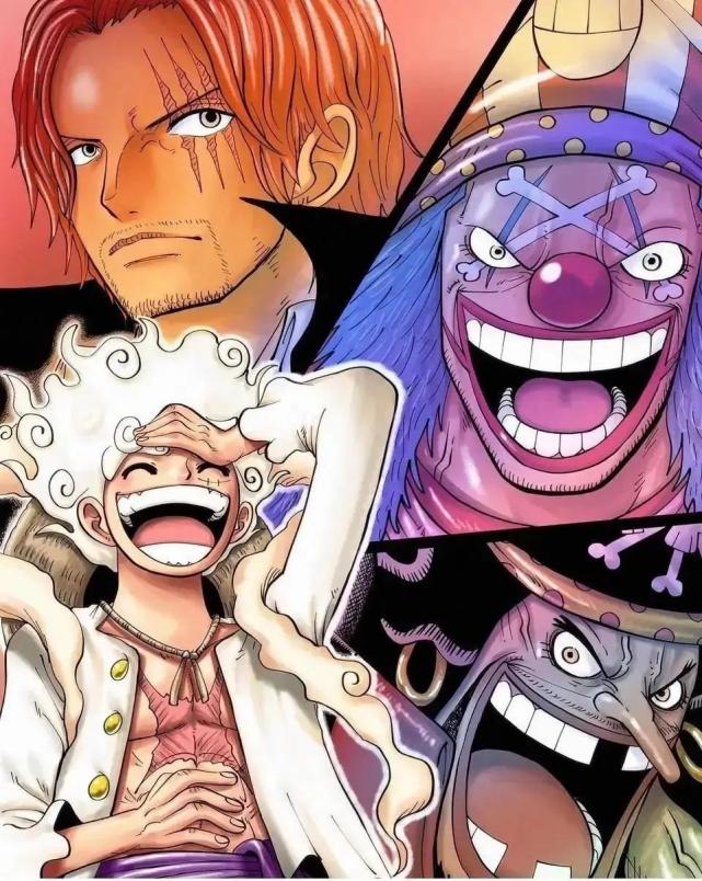 海贼王1056话情报标题是十字公会鹰眼和老沙加入巴基海贼团