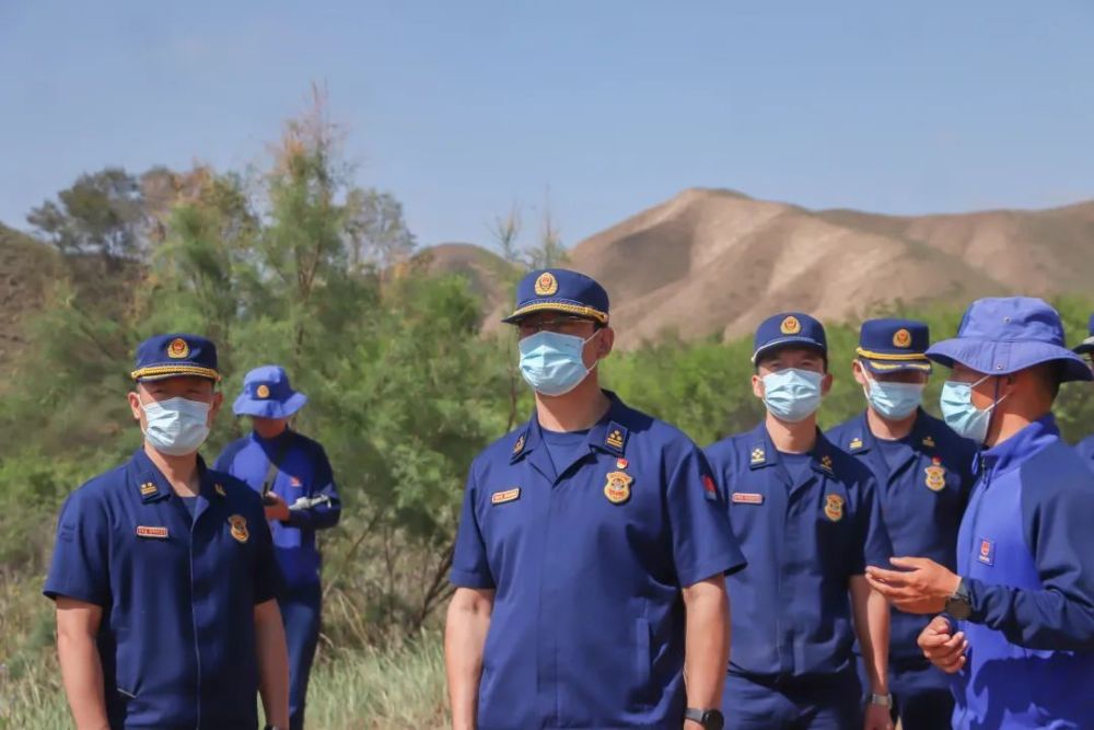 甘肃省森林消防总队特勤大队举行2022年火焰蓝技能比武