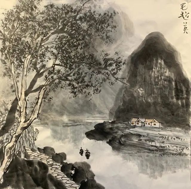 领悟山水之密码:张际才写意山水画第8期训练营圆满结束_腾讯新闻