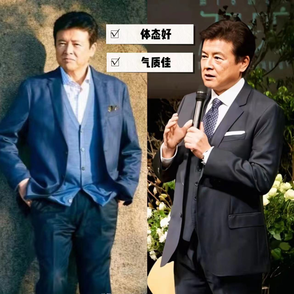 70岁三浦友和晚年也气质穿衣时髦不老气坦然变老的样子真帅