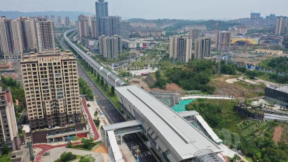 江津到中心城区仅需28分钟重庆首条市郊铁路8月6日开通运行