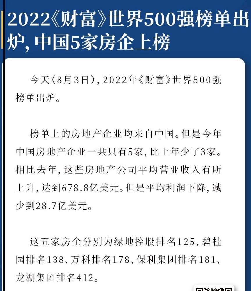 消失的财富世界500强房企：华润置地回避，恒大、融创谁能渡劫？