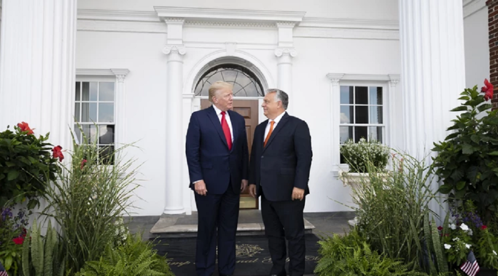 匈牙利总理访美，特朗普高调会见，规格堪比美国现总统