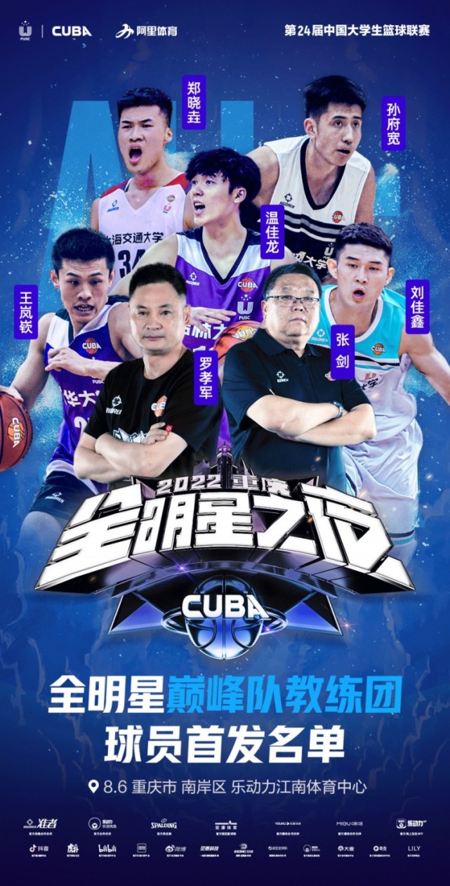 cuba全明星赛巅峰队首发阵容:王岚嵚&温佳龙领衔_腾讯新闻