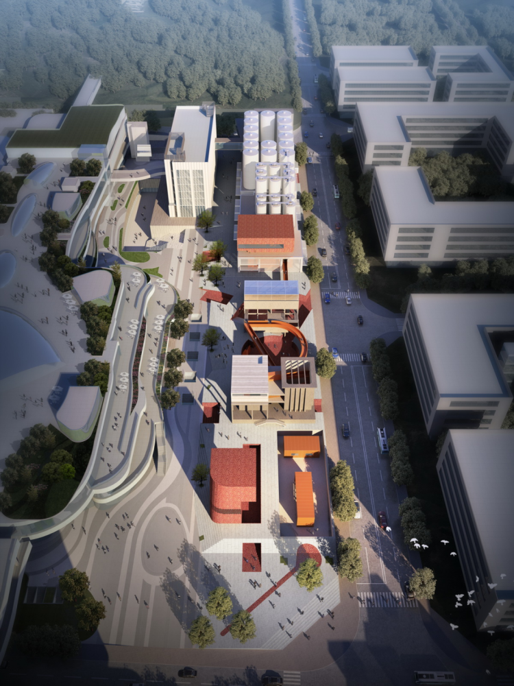 金威啤酒厂工业遗存地块(即金啤坊)效果图随着金威啤酒厂城市更新单元