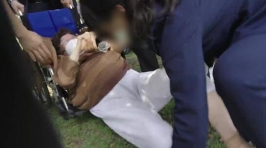 惹众怒！94岁韩国“慰安妇”奶奶想见佩洛西，竟被警卫制止推倒受伤