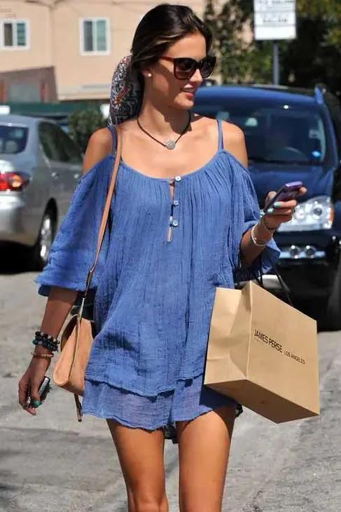 平胸女性夏天穿衣有技巧!