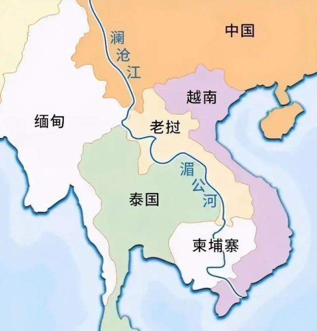 東方多瑙河幸福之母生命之河瀾滄江湄公河