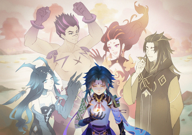 原神:某多多上面公然出售"新角色-火夜叉应达",还差1人拼成!