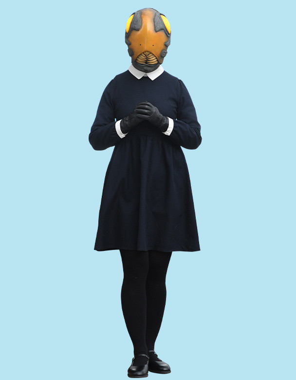 德凯奥特曼:吉祥物艾雷王的三形态 造型带感的连衣裙装匹特星人_腾讯