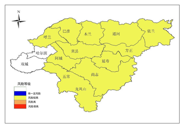 哈爾濱連發三個預警