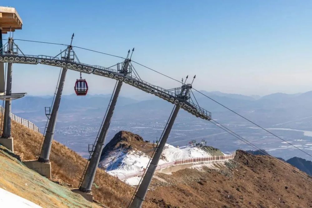 延庆高山滑雪场图片