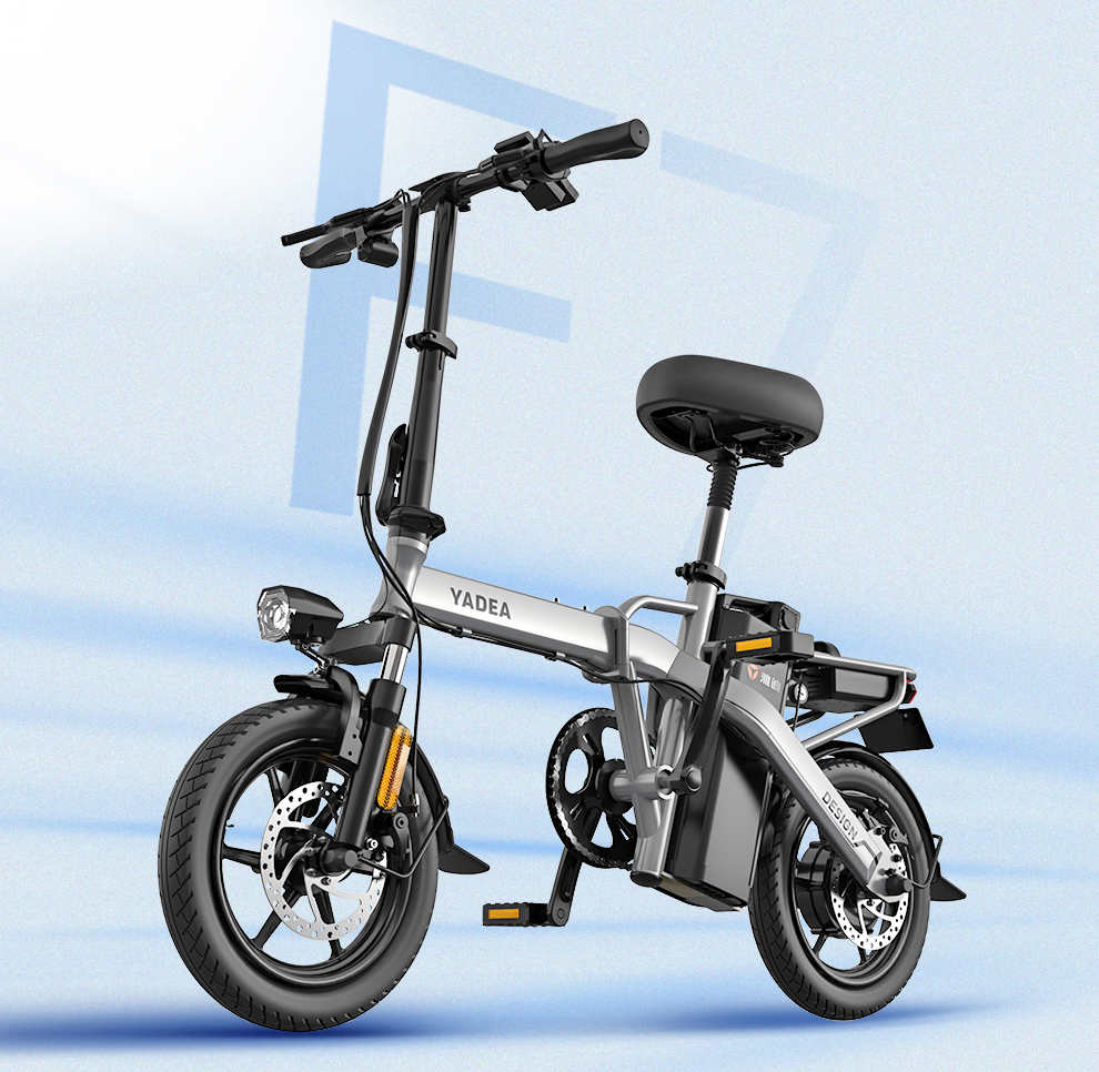 雅迪f7电动自行车测评铝合金车架3种趣骑模式续航达500公里