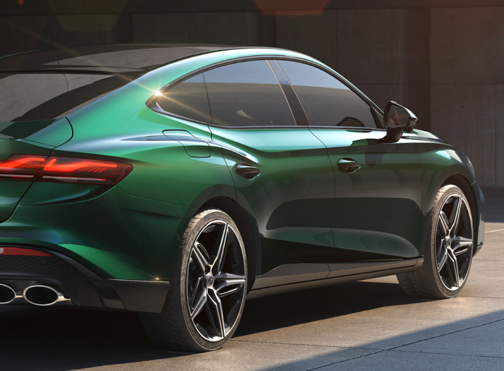 年轻人有福了黑标mg轿跑亮相普通老百姓的西装暴徒