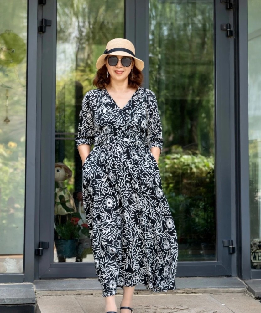 这位65岁的微胖奶奶才是老人穿衣榜样!优雅又时尚,减龄又显气质插图