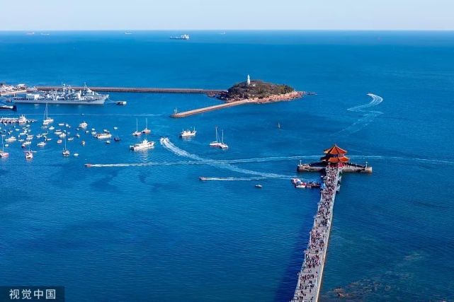 去青海栈桥感受碧海浪涛