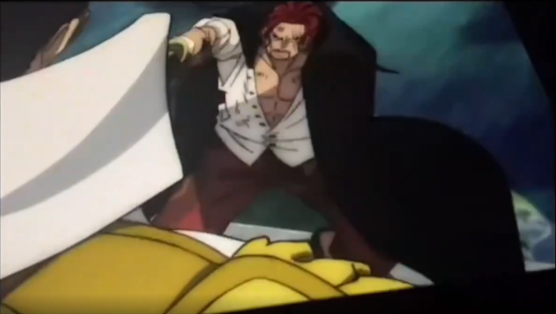 海贼王red红发仅用两招便制服黄猿大将的实力就这