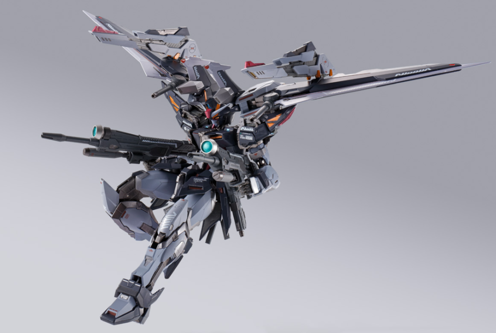 metalbuild系列漆黑强袭高达官图公开帅到没朋友的黑猫猫