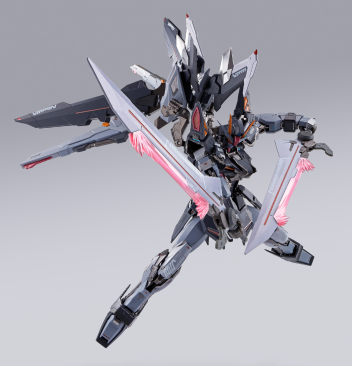 metalbuild系列漆黑强袭高达官图公开帅到没朋友的黑猫猫