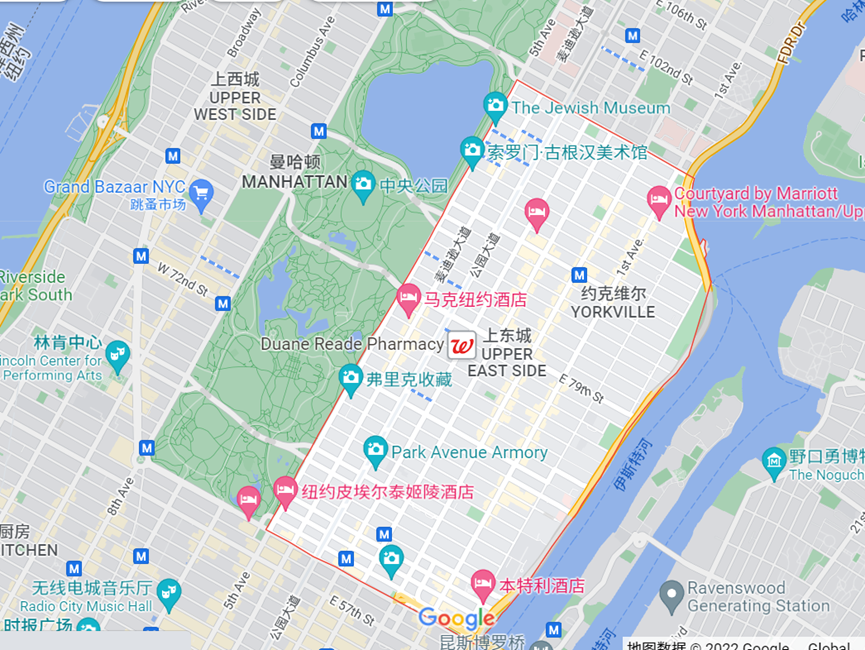 紐約曼哈頓上東區公寓～在這裡你可以看到中央公園central park_騰訊