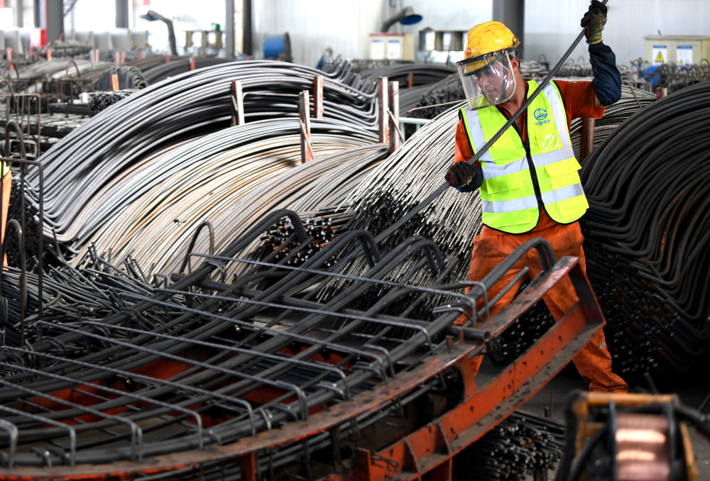 经济安徽淮南地铁盾构管片生产忙