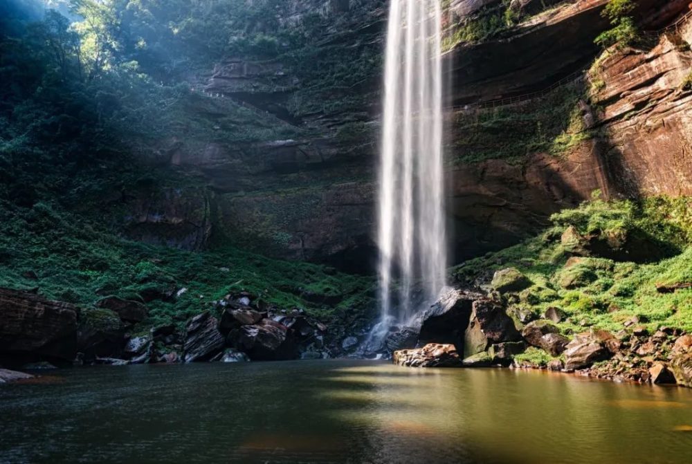 06龍潭湖景區圖源 | 江津文旅龍潭湖,左臨四面山景區大門,右靠壁立