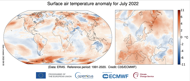 史上“最热7月”之一！高温席卷全球，未来热浪或成常客