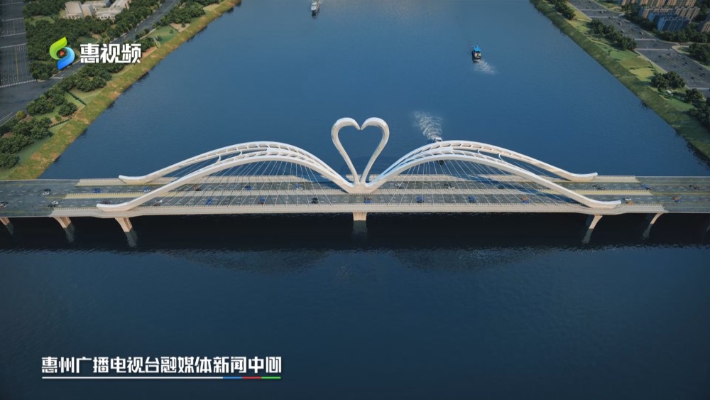 惠州鹅城大桥主桥最后一根桩完成混凝土浇筑